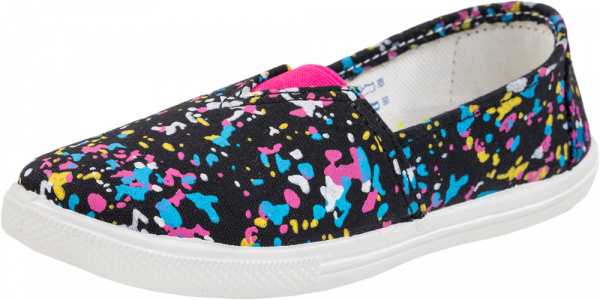 Полуботинки Котофей слипоны для девочки 631046-13