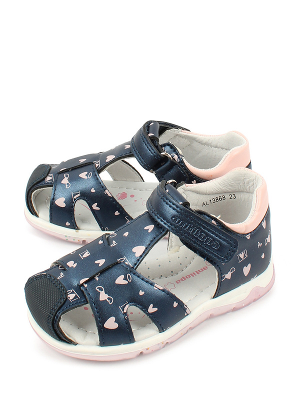 Полуботинки Antilopa сандалеты для девочки AL 13868